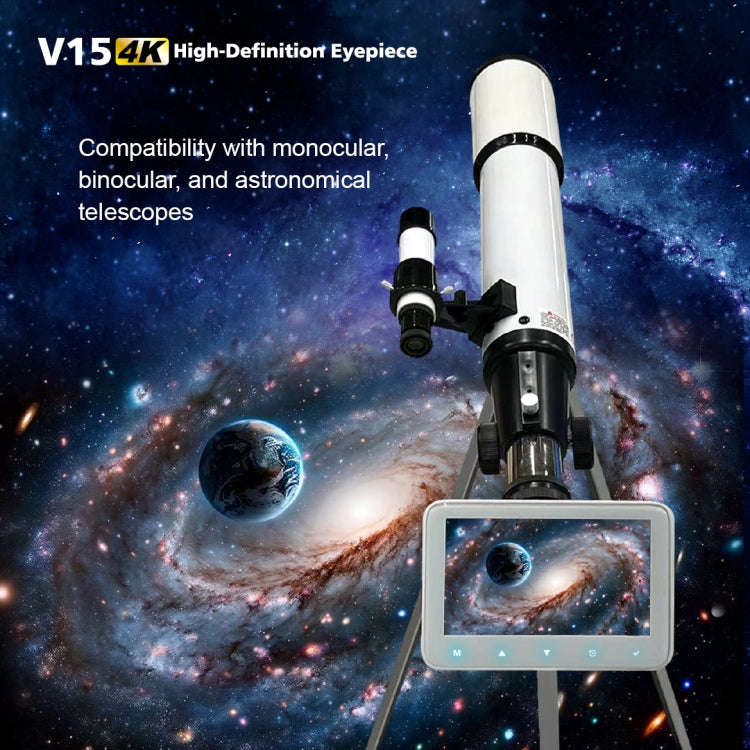 V15 5 inch 4K TFT Screen Astronomical Telescope Digital Electronic Eyepiece