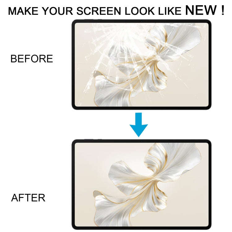 Front Screen Outer Glass Lens, For Honor Pad 9 HEY2-W09, For Honor Pad X8 Pro ELN-W09, For Honor ...