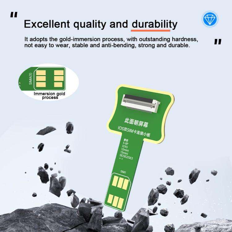 JCID V1S Pro / V1SE SIM Card Holder Testing Set for iPhone 5-16 / Android SIM + TF Card, JCID V1S...