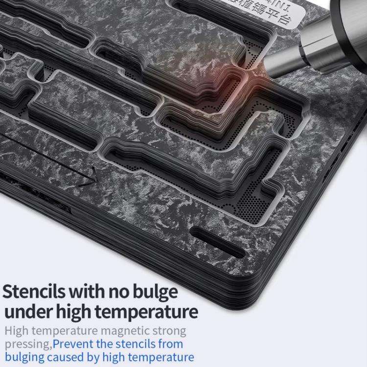 Qianli 4 in 1 Magnetic Middle Layer BGA Reballing Platform for iPhone 16 Series, Qianli for iPhon...