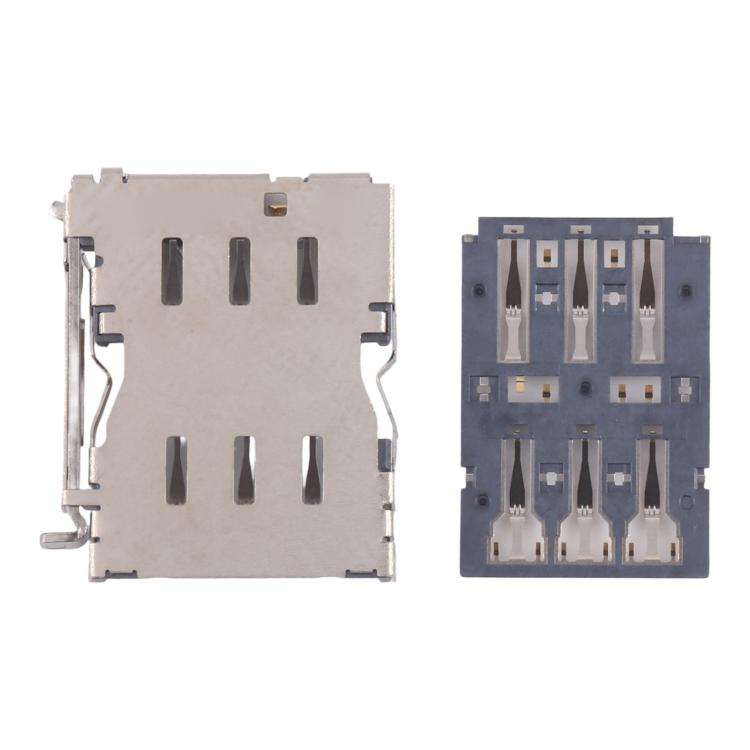 10pcs Original SIM Card Reader, For Galaxy S24 Ultra SM-S928, For Galaxy S24+ SM-S928, For Galaxy...