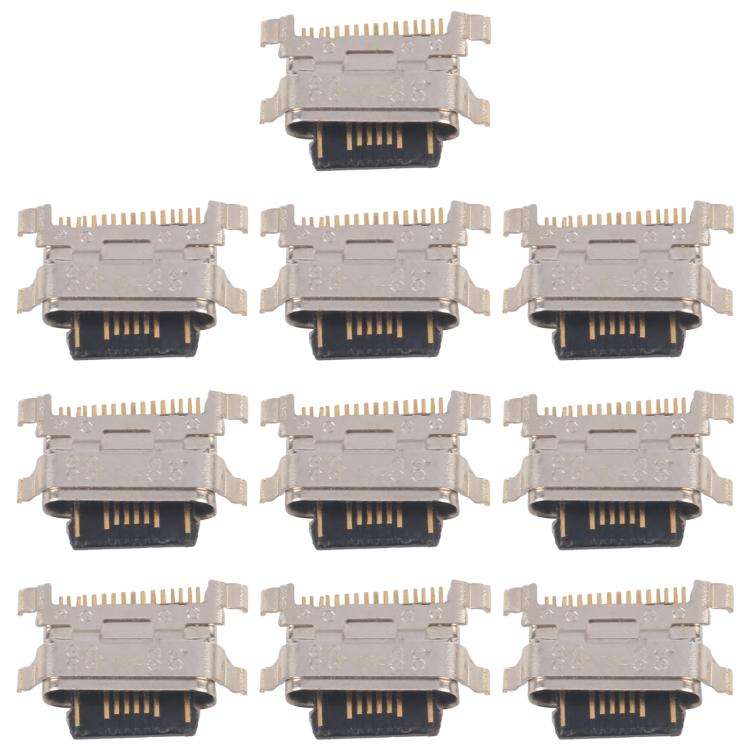 10pcs Original Charging Port Connector, For Xiaomi Redmi 10C 4G, For Xiaomi Redmi Note 11E Pro 5G...