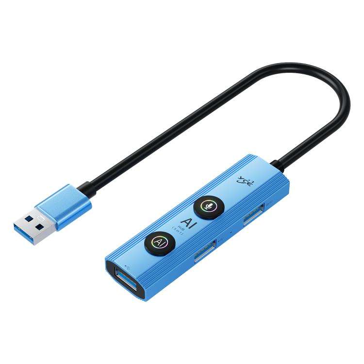 YCE V295A 5 in 1 USB3.0 HUB Adapter AI Docking Station, V295A