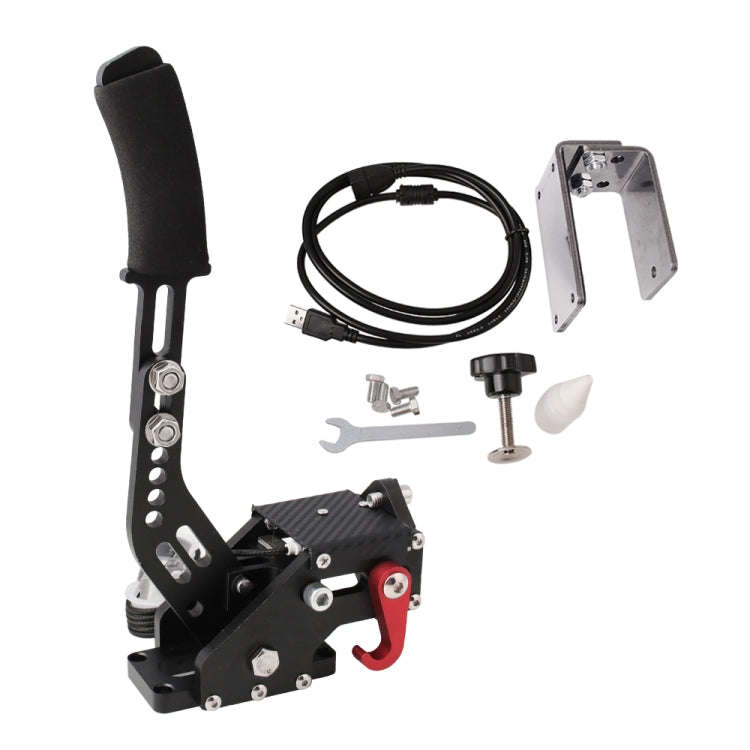 Car Universal USB Horizontal Drift Rally Racing Handbrake Lever Professional Gaming Peripherals f...