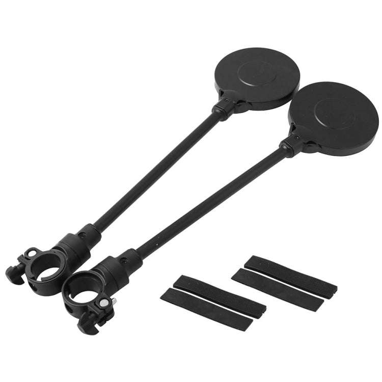 Pair Mountain Bike / Electric Motorcycle Multifunctional Adjustable Handlebar Rearview Mirror, MB...