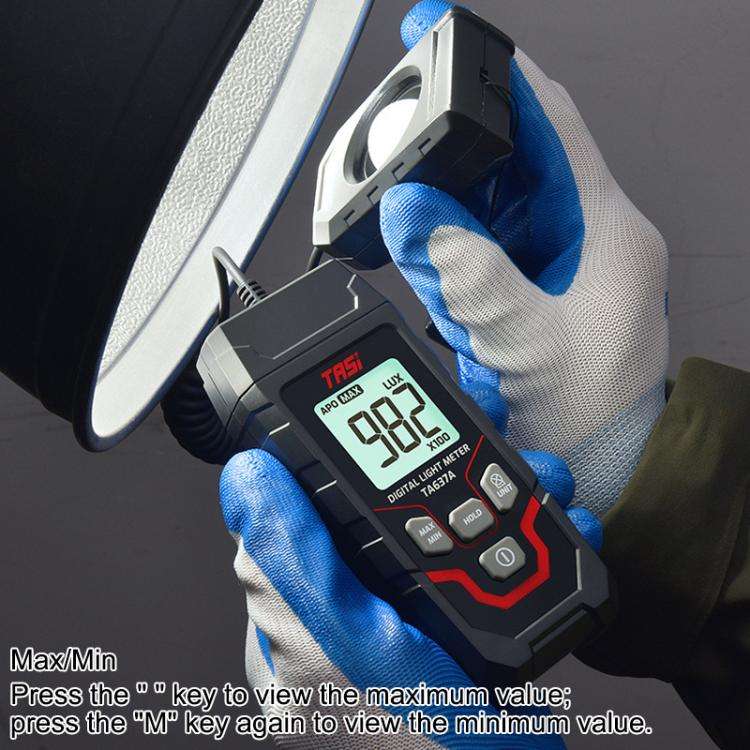 TRSI TA637A Separable Digital Lux Meter Light Brightness Measuring, TA637A