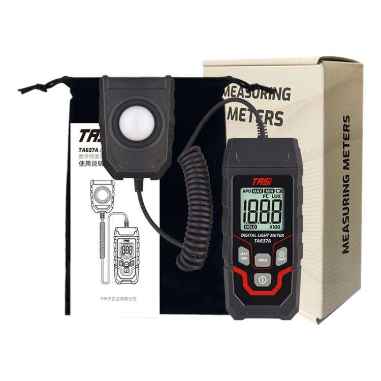 TRSI TA637A Separable Digital Lux Meter Light Brightness Measuring, TA637A
