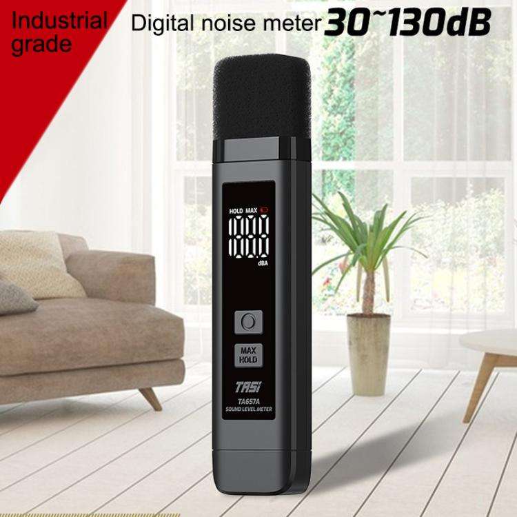 TRSI TA657A Rechargeable Noise Meter Decibel Detector Device, TA657A