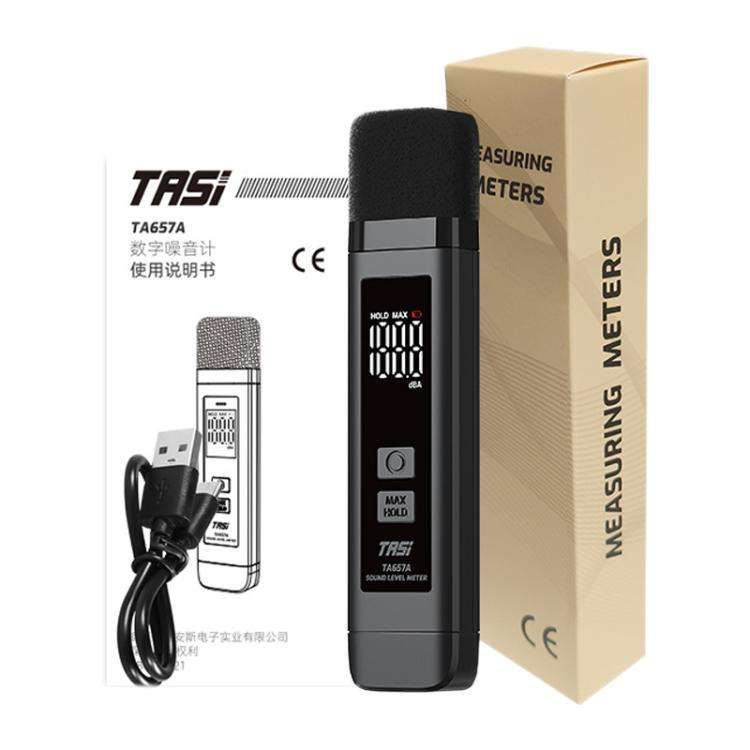 TRSI TA657A Rechargeable Noise Meter Decibel Detector Device, TA657A