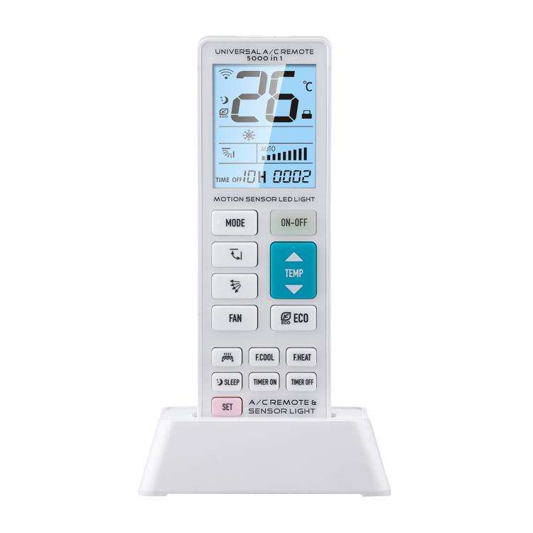 CHUNGHOP K-2268E Universal Air Conditioner Remote Control with LED Sensor Light, K-2268E