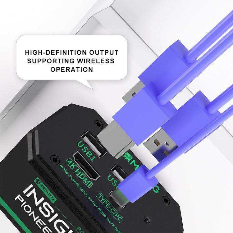 Mijing RC12-4K Ultra HD Independent Thermal Imaging Connected Most Microscope, Mijing RC12-4K