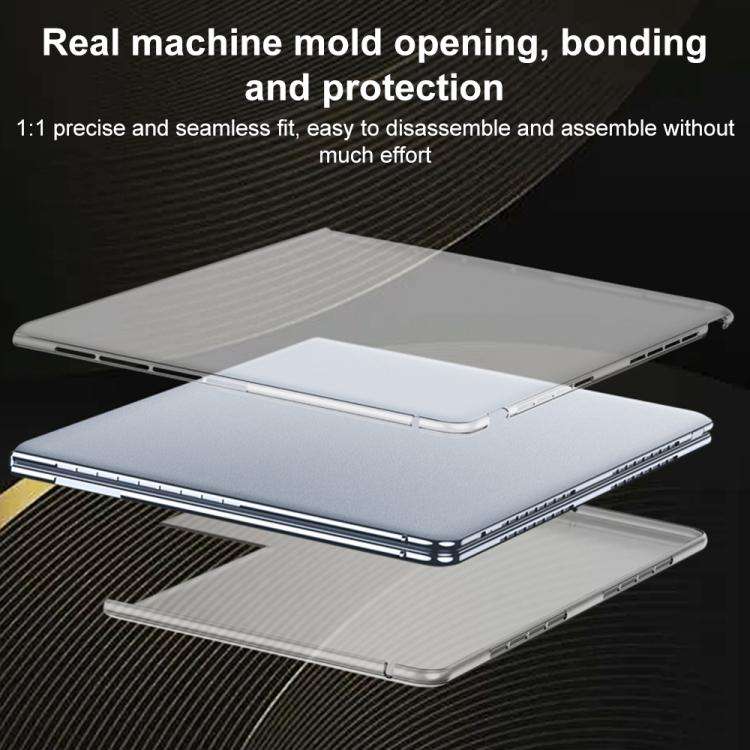 GKK Ultra-thin Full Coverage Frosted Translucent Laptop Case, For Huawei MateBook X Pro 2024