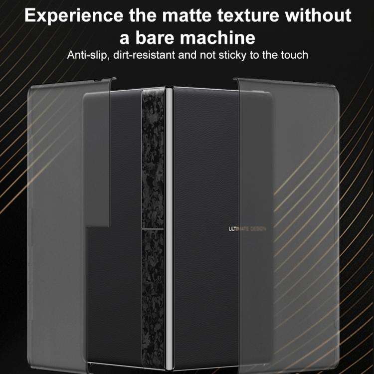 GKK Ultra-thin Full Coverage Frosted Translucent Laptop Case, For Huawei MateBook X Pro 2024