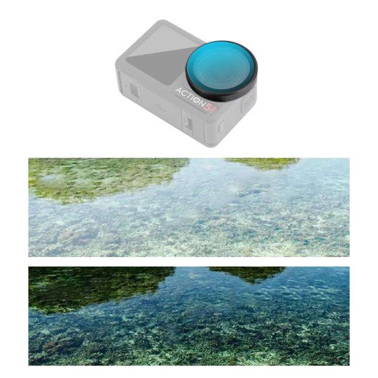 For DJI Action 5 Pro Camera Lens Filter, CPL, ND8, ND16, ND32, ND64, UV, Diffusion 1/4