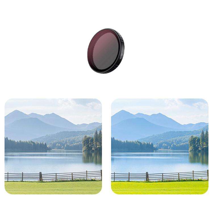 For DJI Action 5 Pro Camera Lens Filter, CPL, ND8, ND16, ND32, ND64, UV, Diffusion 1/4
