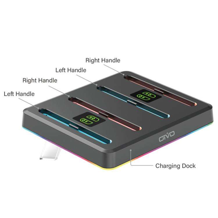OIVO IV-SW224 Game Controller Magnetic Charging Stand, For Nintendo Switch 2