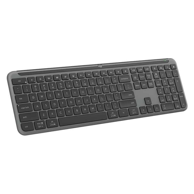 Logitech K950 Slim Silent Wireless Bluetooth Keyboard, K950