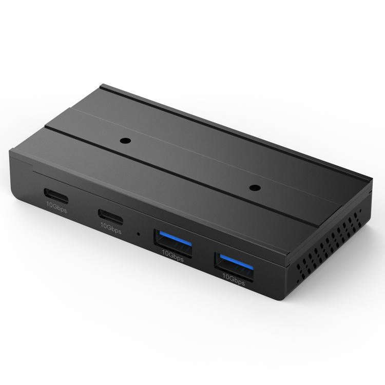 HST-2A2C 4 in 1 USB 3.2 10Gbps Detachable Magnetic Docking Station, HST-2A2C