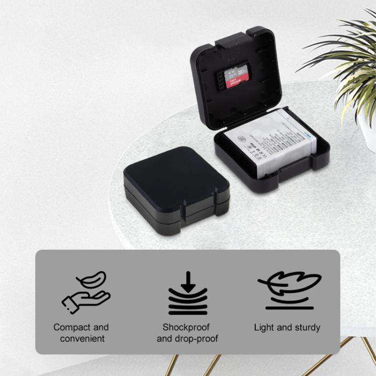 Battery & Memory Card Storage Box, For DJI Osmo Action 5 Pro / 4