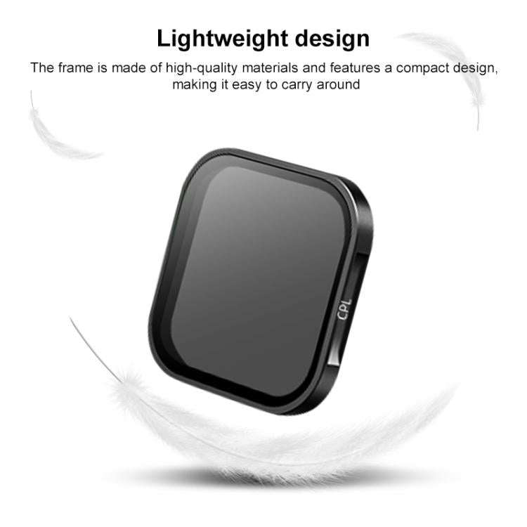 For Insta360 Ace Pro 2 Camera Lens Filter, CPL, ND8, ND16, ND32, ND64