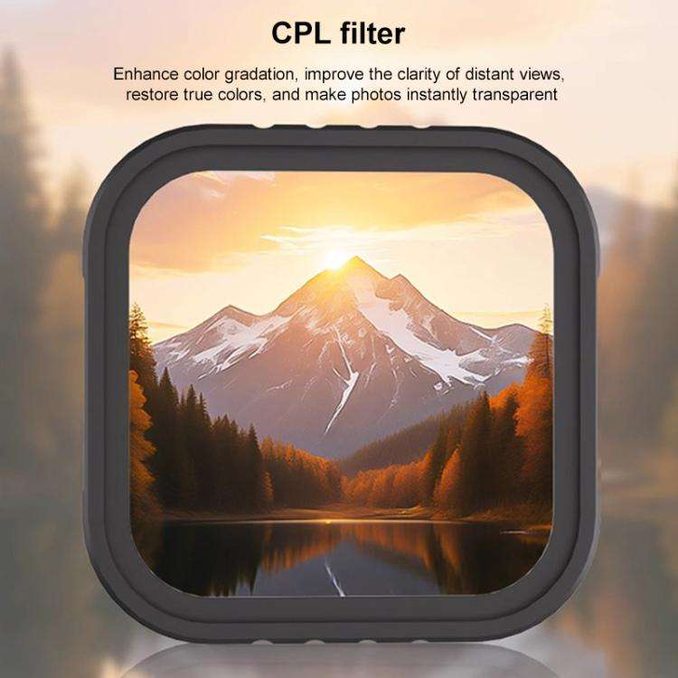 For Insta360 Ace Pro 2 Camera Lens Filter, CPL, ND8, ND16, ND32, ND64