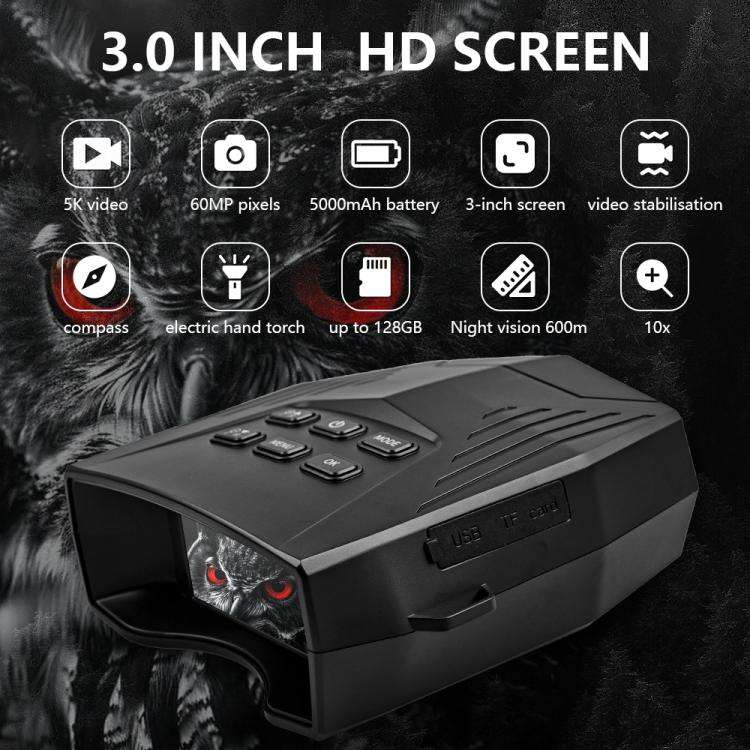 Z8 3 inch LCD Screen Outdoor Binocular Digital Night Vision Device, Z8