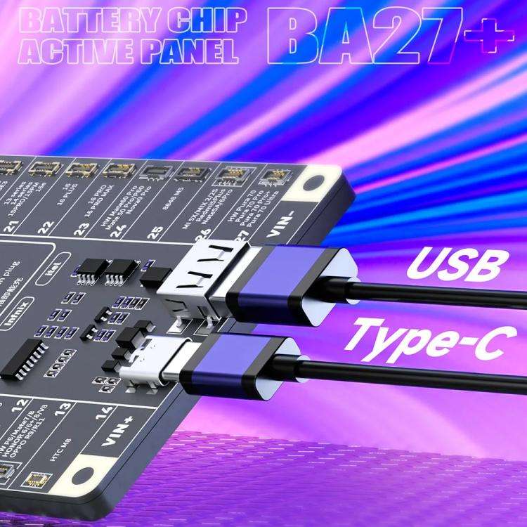 Mechanic BA27+ 4.2V Low Voltage Output Battery Chip Activation Board for iPhone 8-16 Pro Max / Mo...