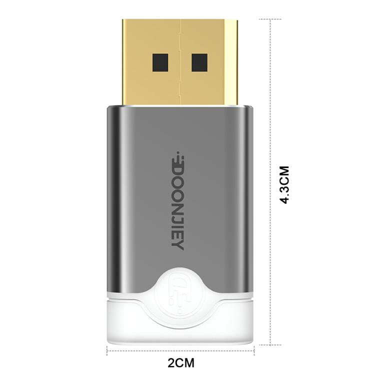 DOONJIEY DisplayPort Interface Graphics Card Spoofer Display Emulator Virtual Monitor with Indica...