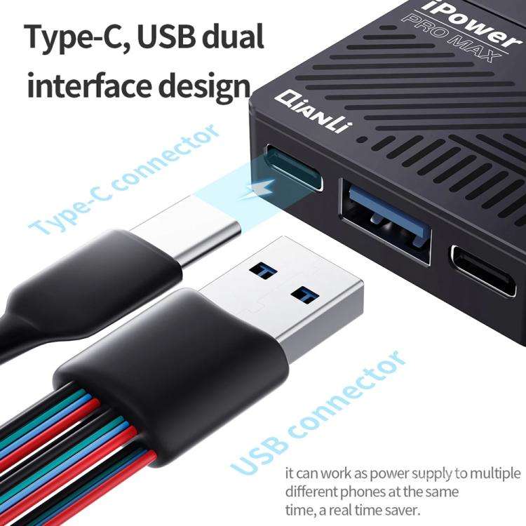 QianLi Generation 8th iPower Pro Max FPC DC Power Cable for iPhone 6-16 Pro Max (16e excluded), Q...