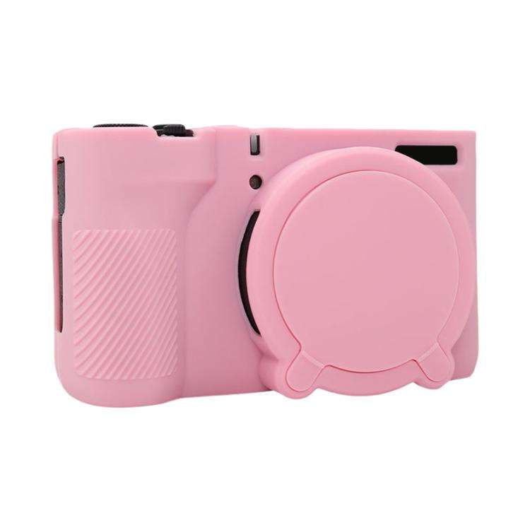 Glossy Soft Silicone Protective Cover, For Canon PowerShot V1