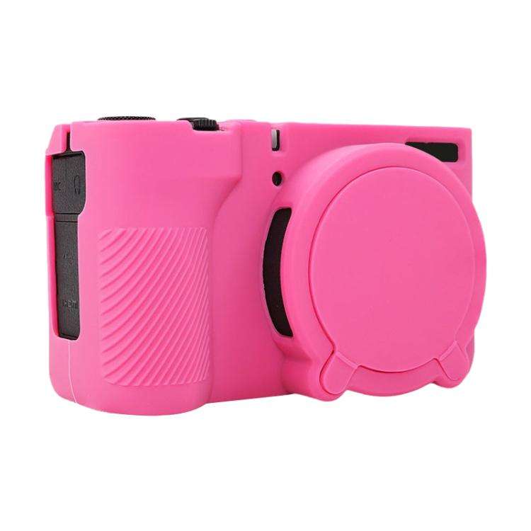 Glossy Soft Silicone Protective Cover, For Canon PowerShot V1