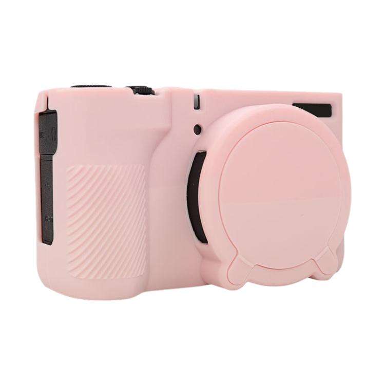 Glossy Soft Silicone Protective Cover, For Canon PowerShot V1