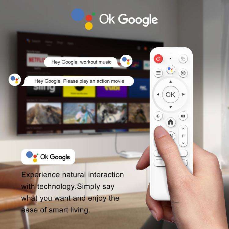H96 Max H313 Android 14 Smart TV Set Top Box with Remote Control, ARM Cortex-A53 Quad Core, 2GB+8...