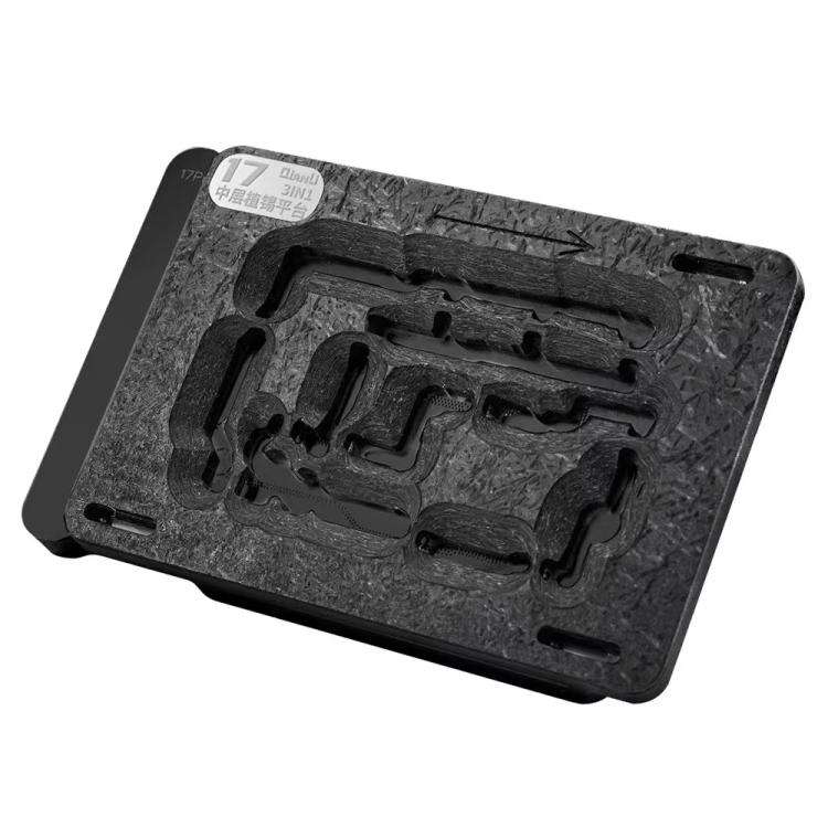 Qianli 3 in 1 Magnetic Middle Frame Reballing Platform for iPhone 17 / 17 Pro / 17Pro Max, Qianli...