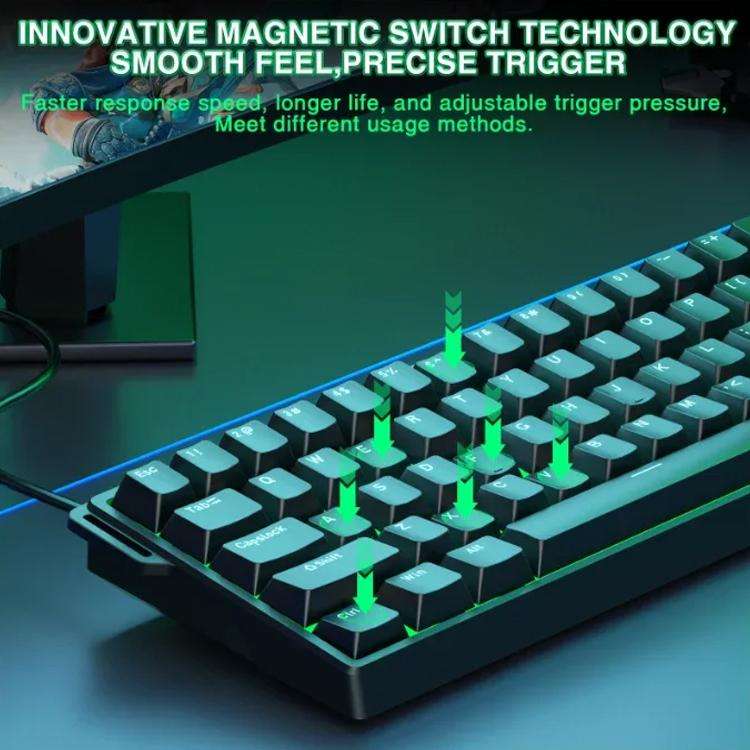 AULA WIN60HE Standard Edition 60 Keys RGB Wired Keyboard