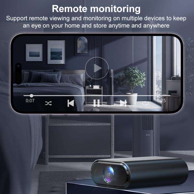 X7 HD Infrared Night Vision Mini Smart WiFi Camera Motion Detection Monitor, X7