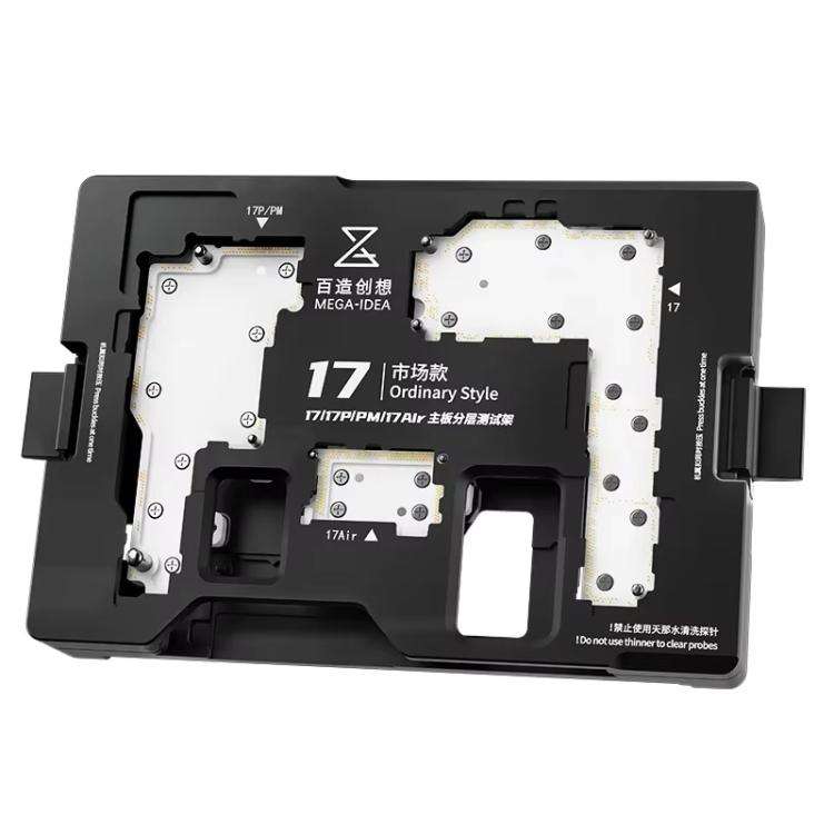 4 in 1 Mega-Idea Motherboard Layered Test Fixture for iPhone 17 Series