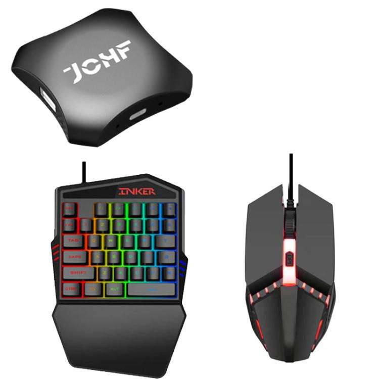 JCHF Gaming Keyboard And Mouse Converter, Single Adapter Base, 3 in 1 Adapter Keyboard Mouse Kit,...