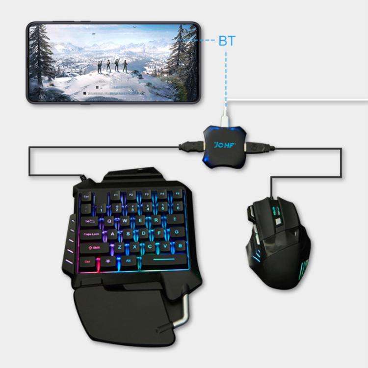 JCHF Gaming Keyboard And Mouse Converter, Single Adapter Base, 3 in 1 Adapter Keyboard Mouse Kit,...