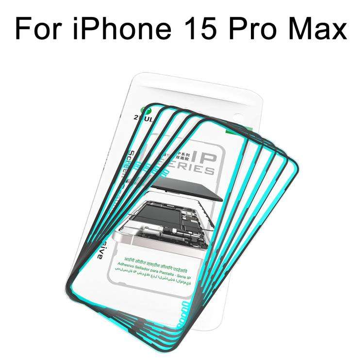 2UUL IP Series Screen Sealing Adhesive (5pcs/Box), For iPhone 17 Pro Max, For iPhone 17 Pro, For ...