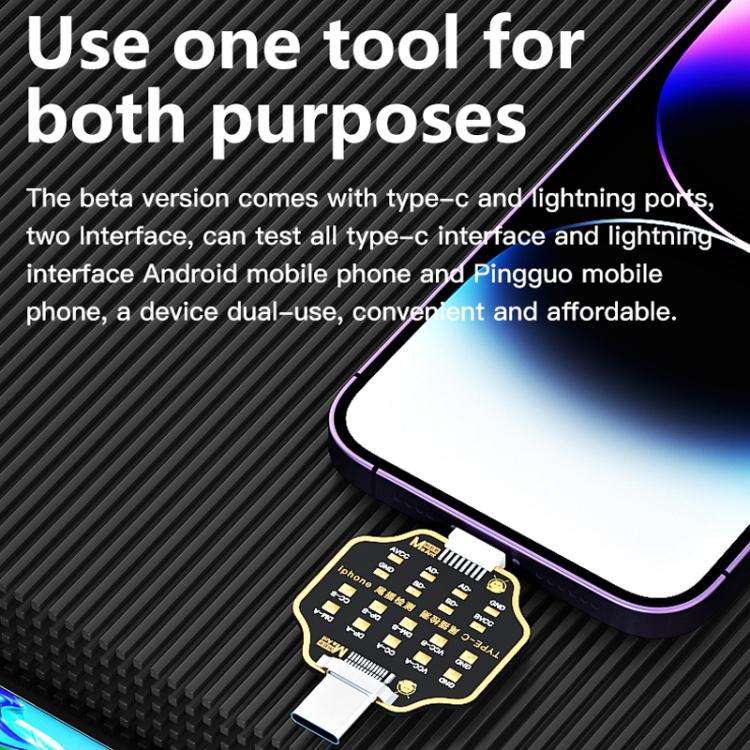 MaAnt Non-Remove Phone Tail Plug Charging Fault Test Board for iPhone / Android, MaAnt Tail Plug ...