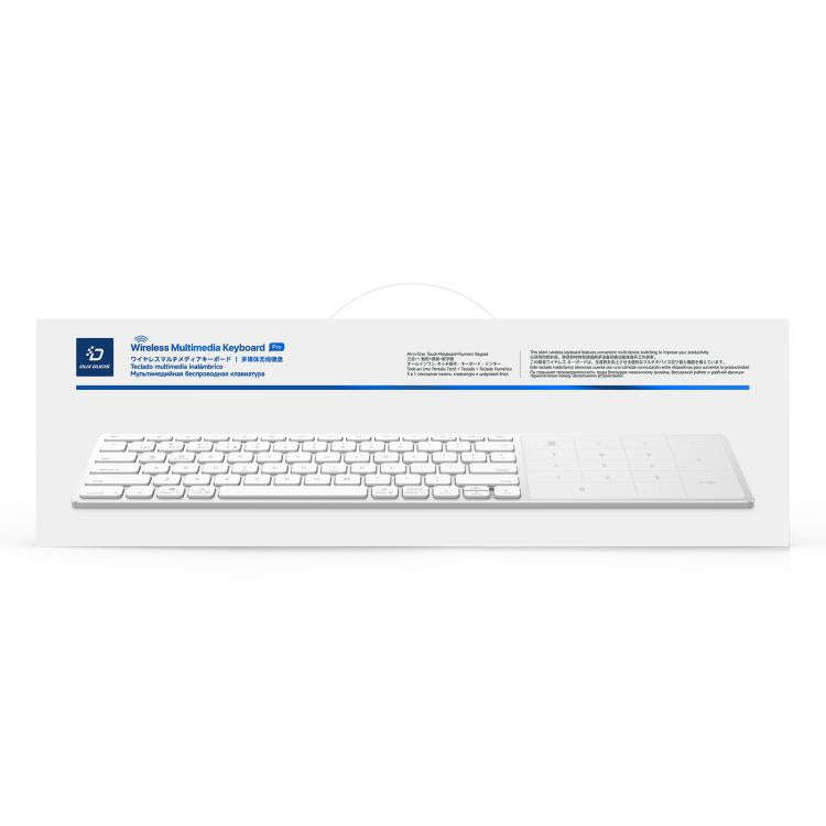 DUX DUCIS LK Pro Series Universal Dual-Mode Aluminum Alloy Wireless Keyboard With Touch Digital P...