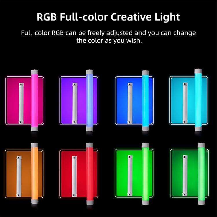 G10 Handheld RGB Chin and Neck Wrinkle Light Fill Light LED Video Light, Standard Version, with M...