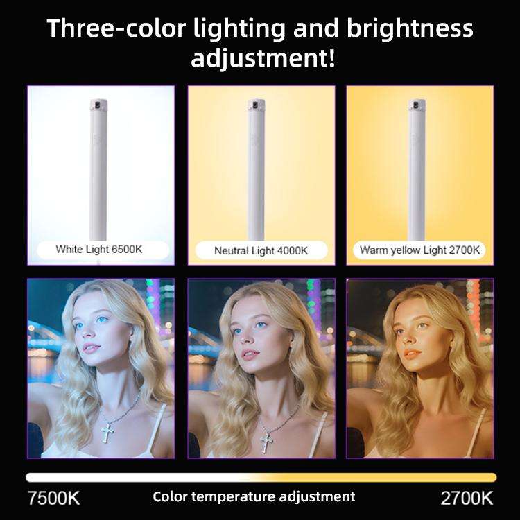 G10 Handheld RGB Chin and Neck Wrinkle Light Fill Light LED Video Light, Standard Version, with M...