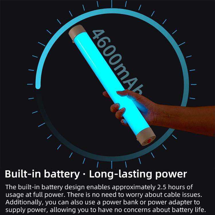 G10 Handheld RGB Chin and Neck Wrinkle Light Fill Light LED Video Light, Standard Version, with M...