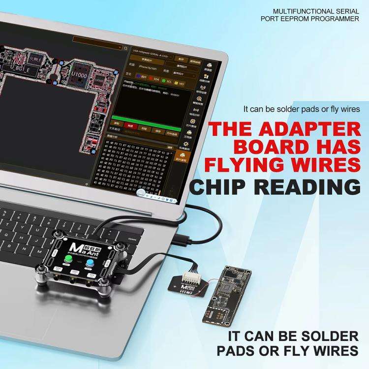 MaAnt E1 Multifunctional Serial Port EEPROM Programmer, Only Programmer, 16 Pro/16 Pro Max IC Mod...