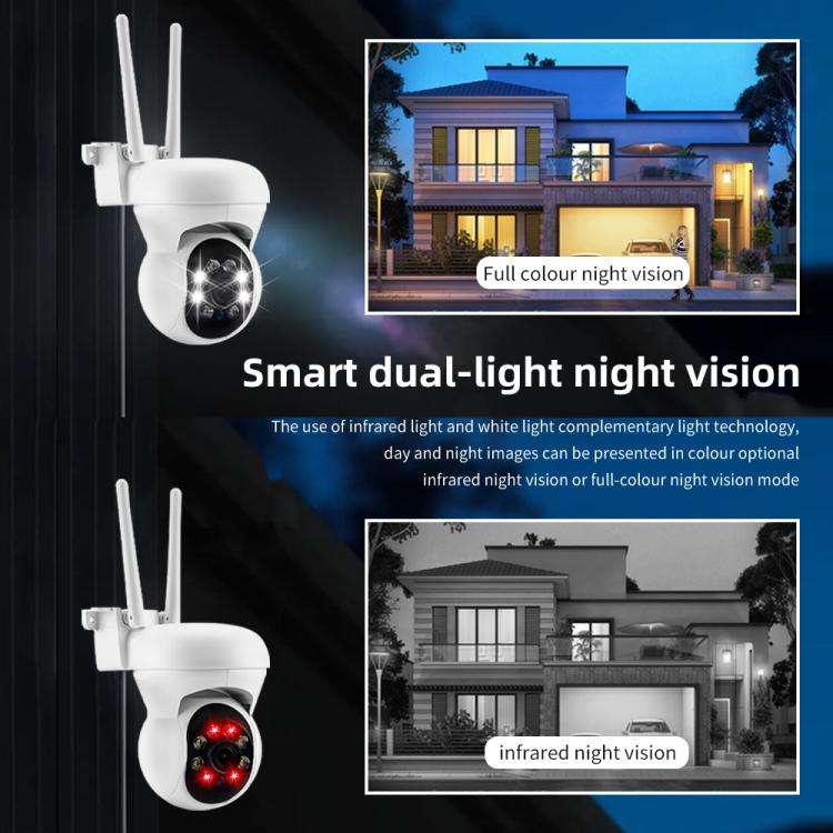 K21 1080P 360-degree Panoramic Waterproof Surveillance Camera, K21