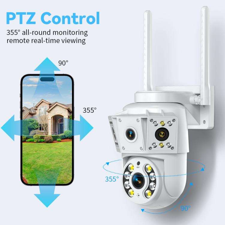 K30 1080P 3-screen Surveillance Camera, K30