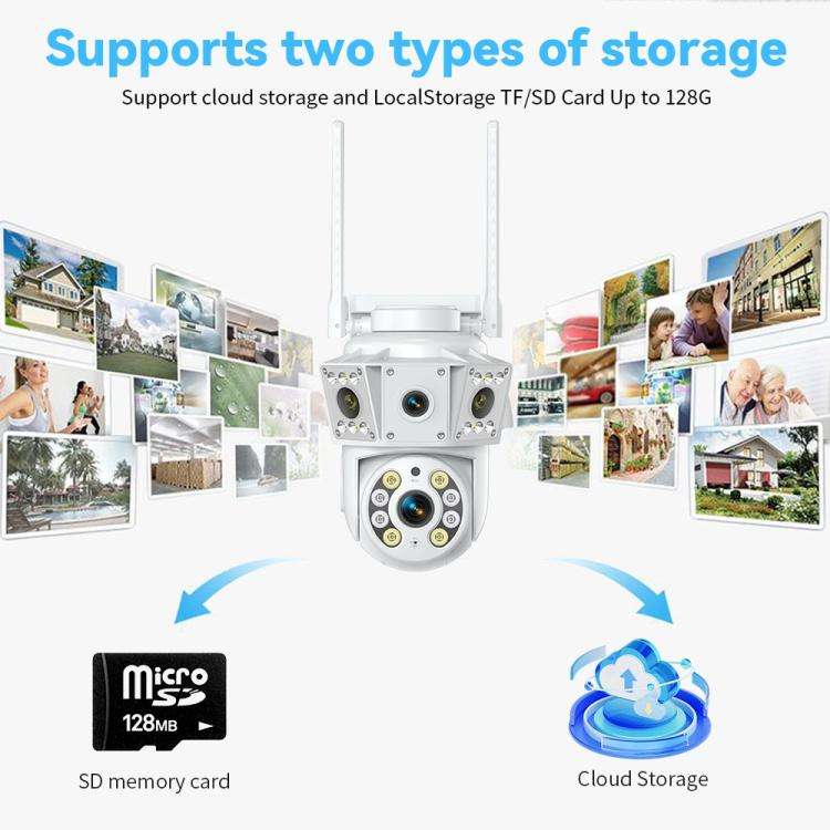 K30 1080P 3-screen Surveillance Camera, K30