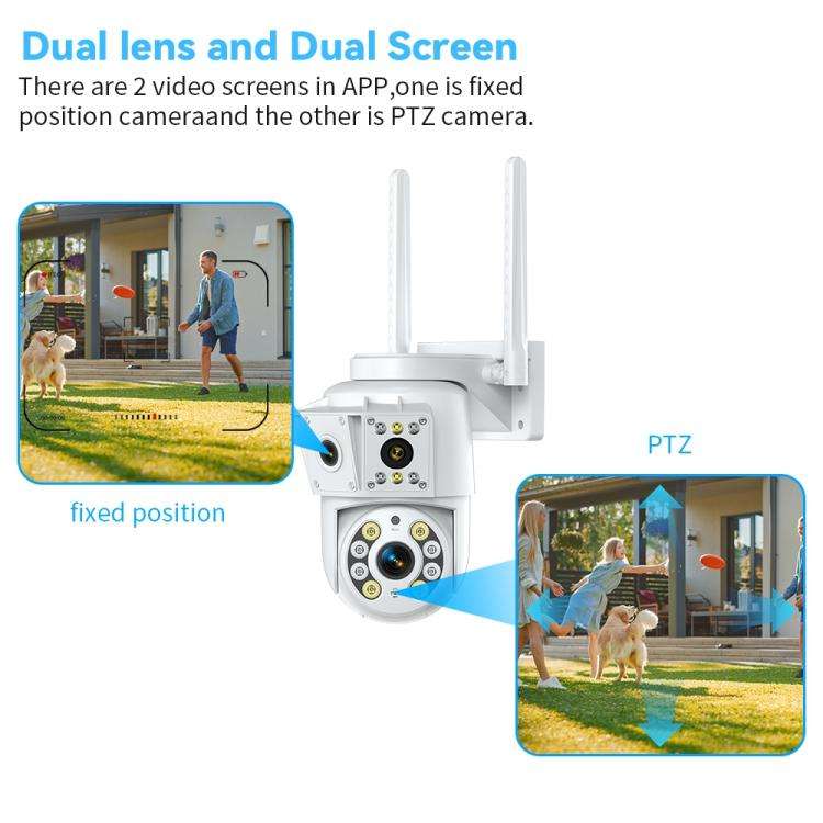 K30 1080P 3-screen Surveillance Camera, K30